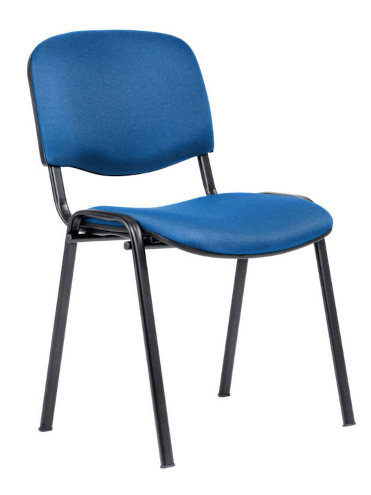 Chair Visitor Taurus in Blue Color 53.5x47x81cm 1pcs