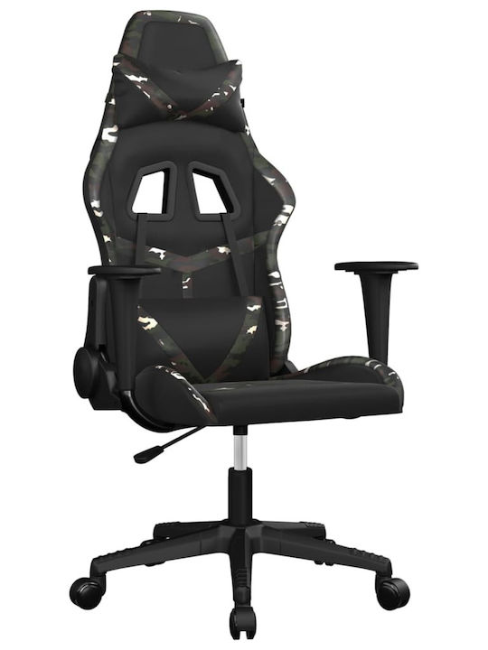 vidaXL 3143675 Καρέκλα Gaming Δερματίνης Μαύρη