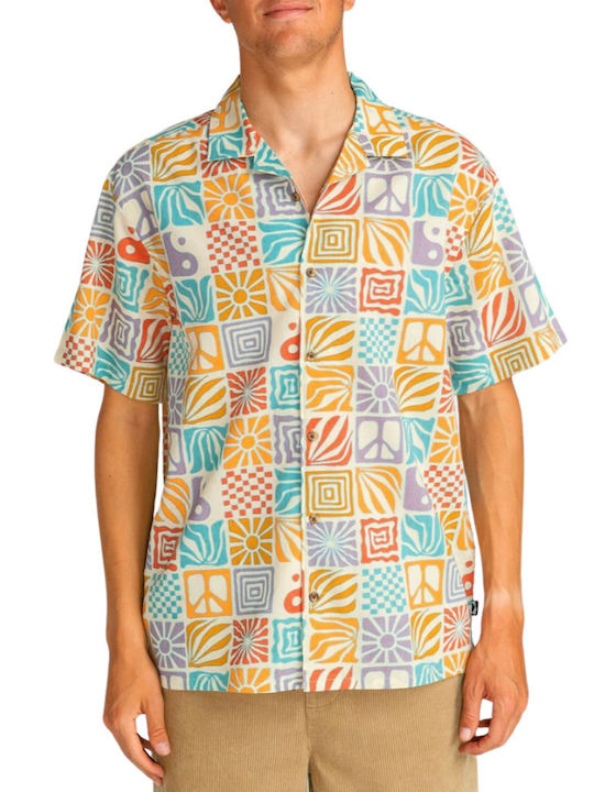 Billabong Sundays Vacay Short-sleeved Cotton Sh...