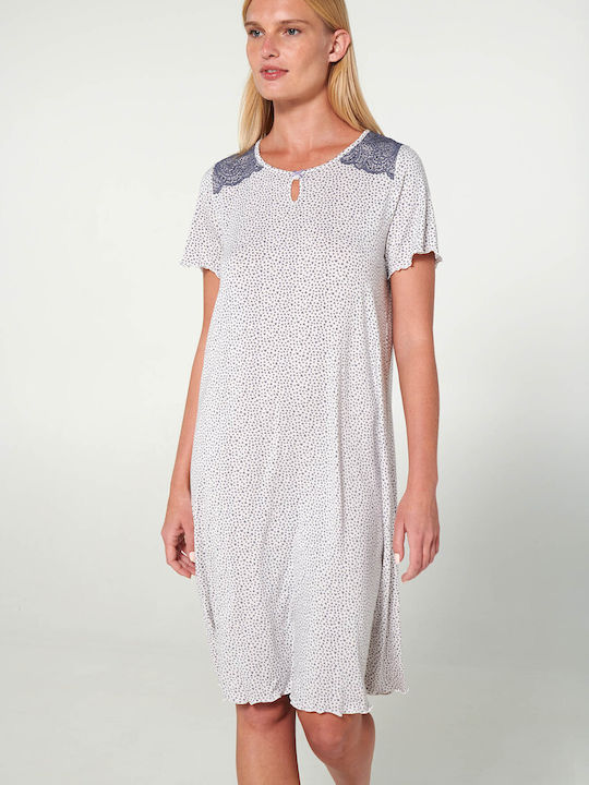 Vamp Winter Women's Nightdress White