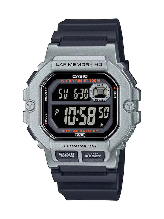 Casio Digital Men's Watch Chronograph Battery w...