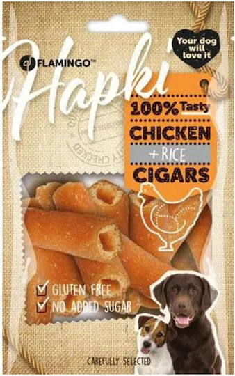 Flamingo Hapki Лакомство за Кучета Ухо от Пилешко / Ориз / Месо / Риба тон 85gr