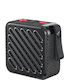 WK D50 Pop Digital Series Ηχείο Bluetooth 5W με Διάρκεια Μπαταρίας έως 2.5 ώρες Μαύρο