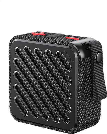 WK D50 Pop Digital Series Ηχείο Bluetooth 5W με Διάρκεια Μπαταρίας έως 2.5 ώρες Μαύρο