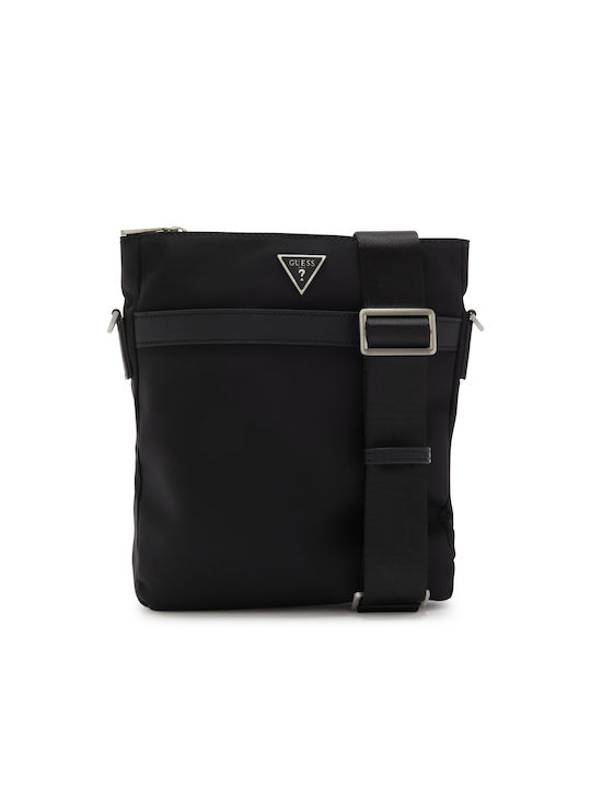 Guess Geantă pentru bărbați Umăr / Crossbody Neagră