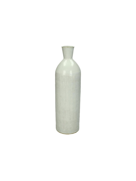 ArteLibre Decorative Vase White 9x9cm