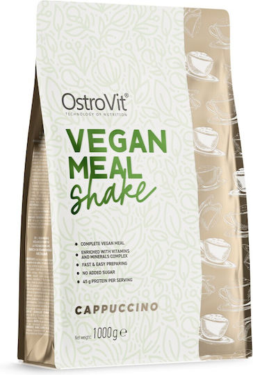 OstroVit Vegan Meal Shake Без Лактоза с Вкус Cappuccino 1kg