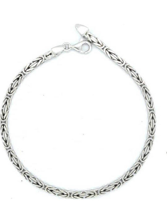 Drandakis Men's Bracelet Chain made of Silver