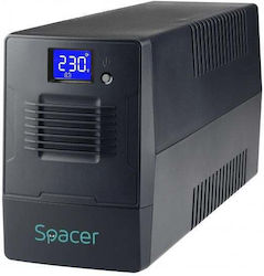 Spacer SPUP-800D-LIT01 UPS 800VA 480W cu 2 Schuko Prize