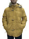 Winter Jacket Puffer Mustard