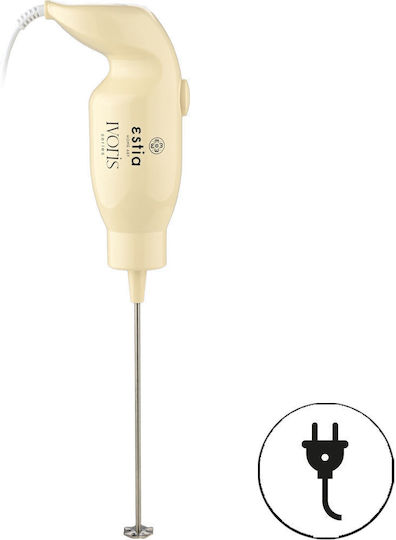 Estia Ivoris Milk Frother Electric Hand Held 25W Ivory
