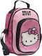 Hello Kitty Σχολική Τσάντα Ώμου Νηπιαγωγείου Ροζ
