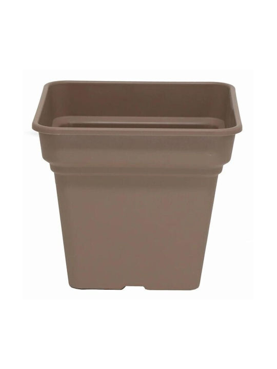 Micplast Daiquiri Flower Pot 25x21.5cm Taupe 11.14.06