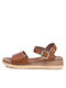 Xti Women's Flat Sandals in Brown Color