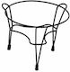 Poulimenos Pot Stand Black 24cmx19cmcm.