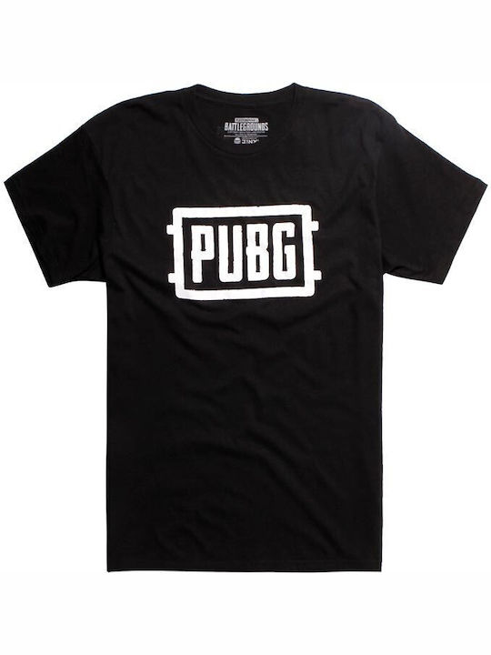 Gildan Playerunknown’s Battlegrounds (pubg) T-shirt Schwarz Baumwolle