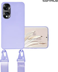 Sonique Umschlag Rückseite Silikon 0.5mm mit Ba...