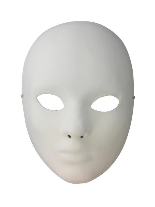 Carnival Mask White