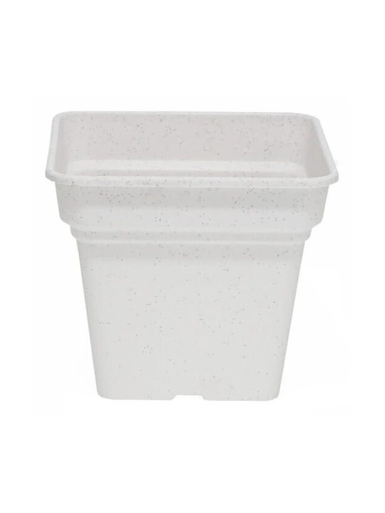 Micplast Daiquiri Flower Pot 25x21.5cm Granite 11.14.06.02