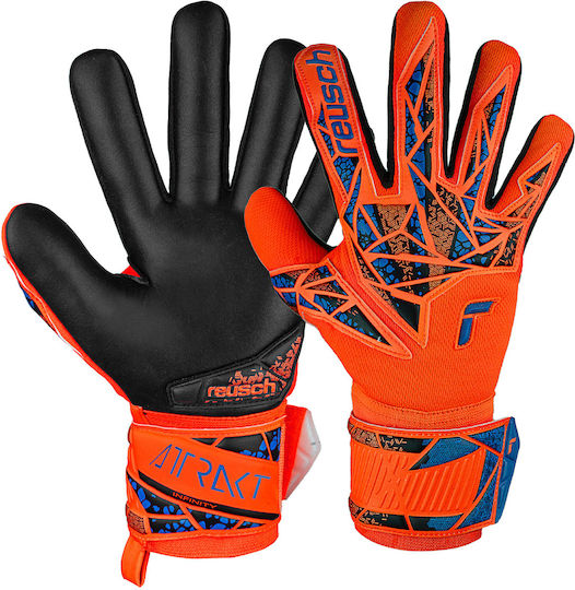 Reusch Attrakt Infinity Nc Jnr Torwarthandschuhe Kinder Orange