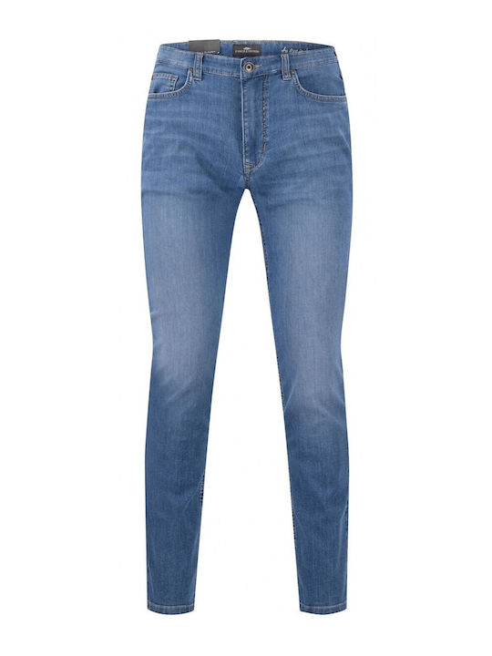 Fynch Hatton Men's Jeans Pants with Slim Fit Blue