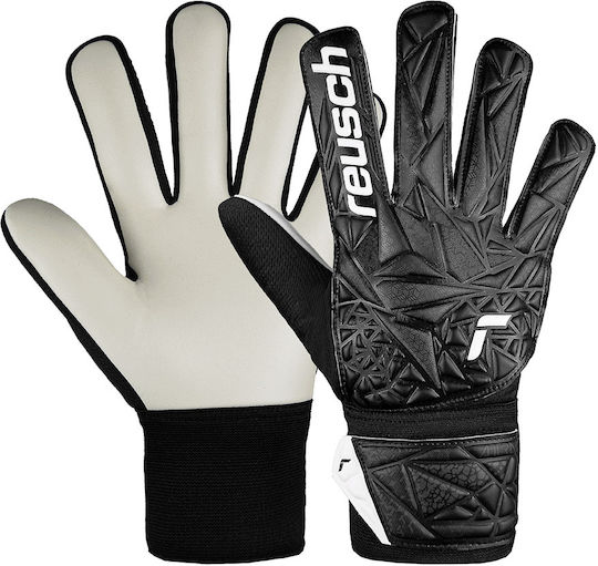 Reusch Attrakt Starter Solid Adults Goalkeeper Gloves Black