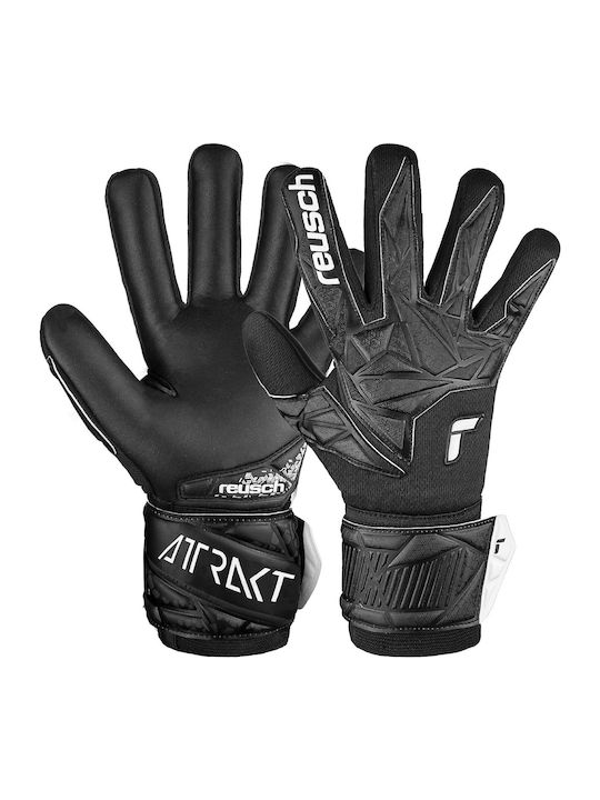 Reusch Attrakt Infinity Nc Γάντια Τερματοφύλακα Παιδικά Μαύρα