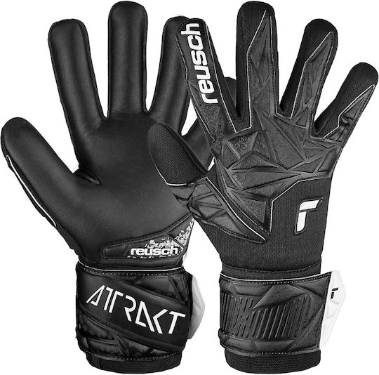 Reusch Attrakt Infinity Nc Γάντια Τερματοφύλακα Παιδικά Μαύρα