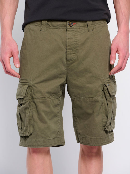 Funky Buddha Men's Shorts Cargo Green