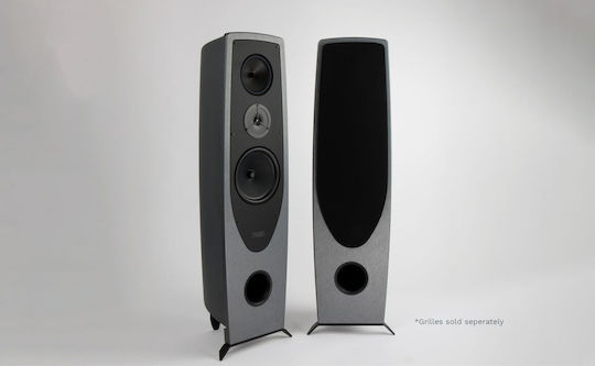 Rega AYA Pereche Boxe Hi-Fi pardoseală 110W 2.5 Nr. de șoferi L25.8xA21.5xÎ87.1cm. Gri