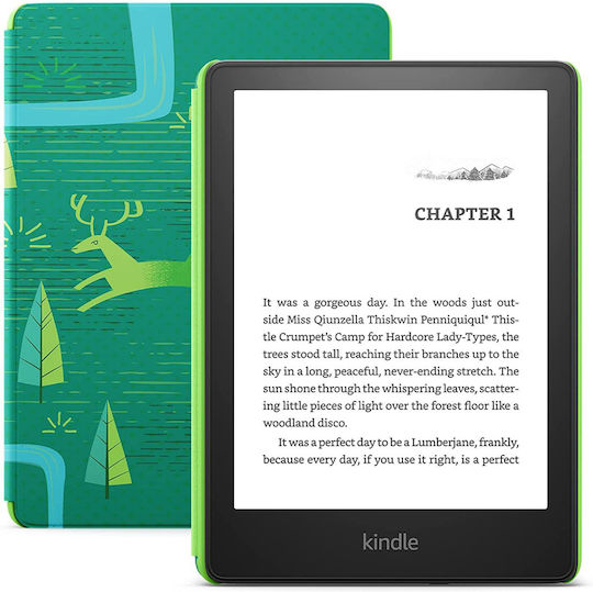 Amazon Kindle Paperwhite Kids (2022) 6.8" (16GB) Pădure Smarald
