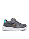Willington V Kids Sneakers with Scratch Gray