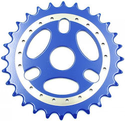 Iron BMX Chainring 28T Blue