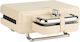 Estia Retro Epoque Sandwich Maker with Removable Plates for for 2 Sandwiches Sandwiches 800W Cream