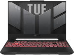 Asus TUF Gaming A15 FA507UI-HQ028W 15.6" 144Hz (Ryzen 9-8945HS/32GB/1TB SSD/GeForce RTX 4070/W11 Home) Mecha Gray (GR Keyboard)