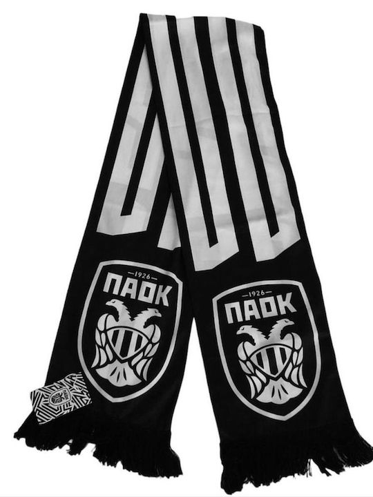 Interhat Paok Fc Ανδρικό Κασκόλ Μαύρο