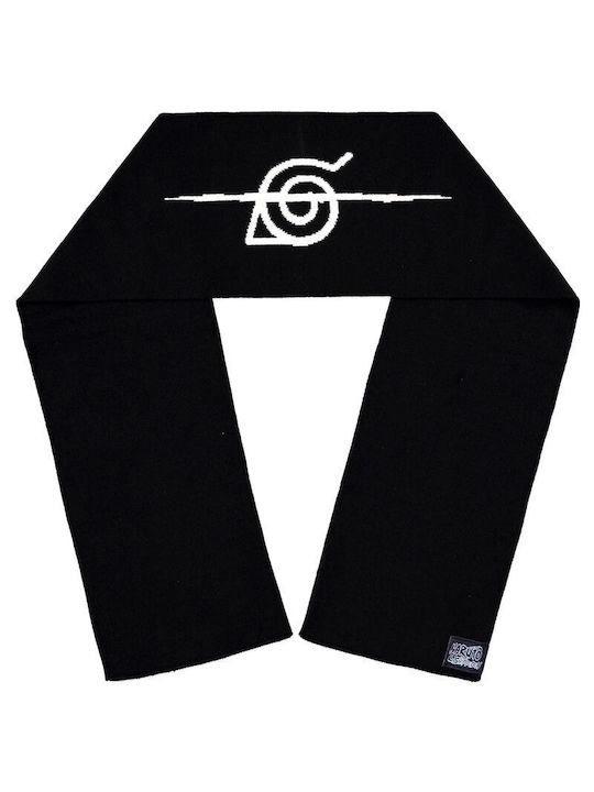 Difuzed Naruto Men's Scarf Black