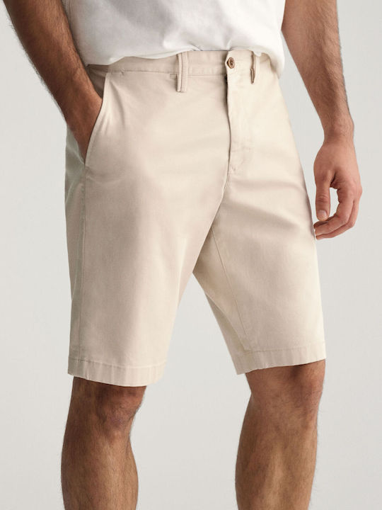 Gant Ανδρική Βερμούδα Chino Μπεζ