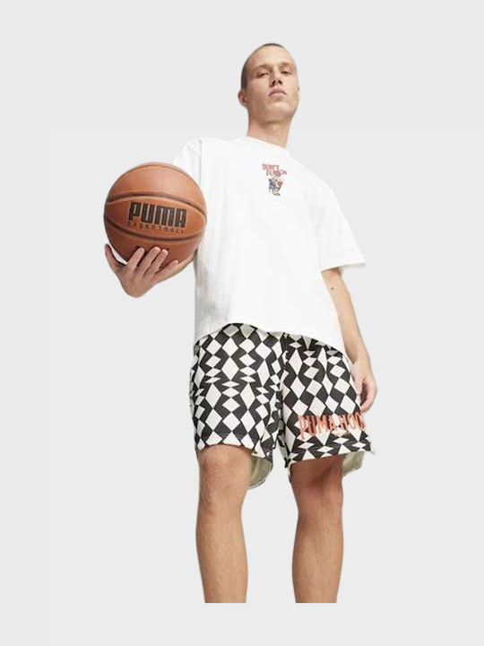 Men's Athletic Shorts White