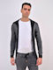 Herren Strickjacke Gray