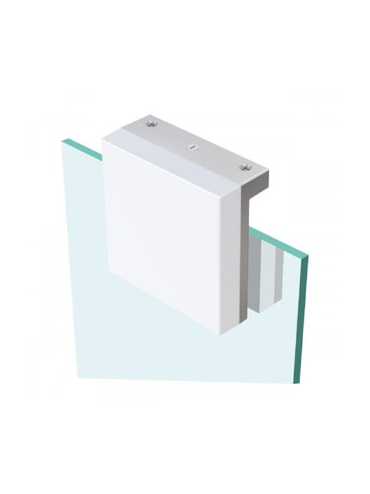 Spot Light Lamp Bathroom with Integrated LED and Natural White Light Gray