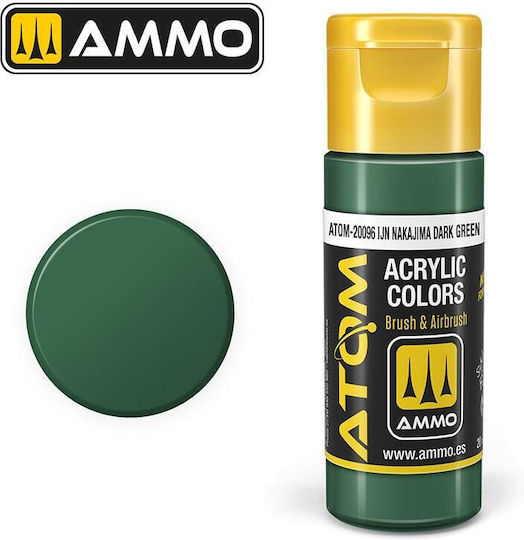 Ammo Culoare Modelism Dark Green 20ml