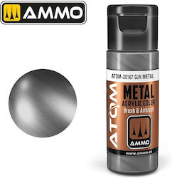 Ammo Vopsea pentru modelism Gun Metal 20ml