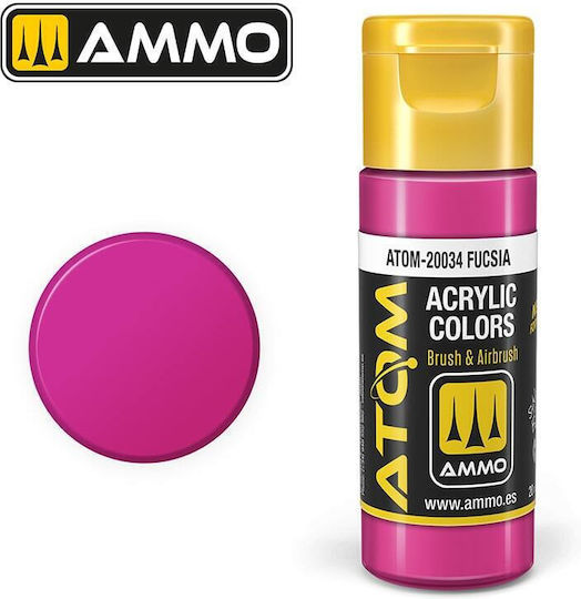 Ammo Culoare Modelism Fuscia 20ml