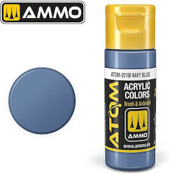 Ammo Atom Χρώμα Μοντελισμού Navy Blue 20ml