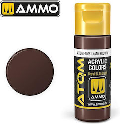 Ammo Modellbau Farbe Nato Brown 20ml