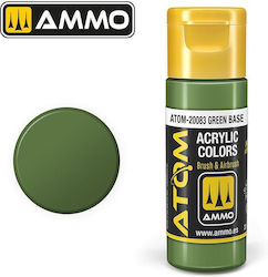 Ammo Model Making Paint Green Base 20ml ATOM 20083