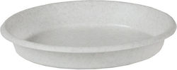 ΒΙΟΜΕΣ C139 Round Plate Pot White