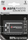 AgfaPhoto Ultra Alkaline Batterie 9V 1Stück