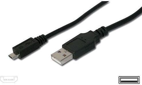 PremiumCord 5m Regular USB 2.0 to micro USB Cable (ku2m5f)